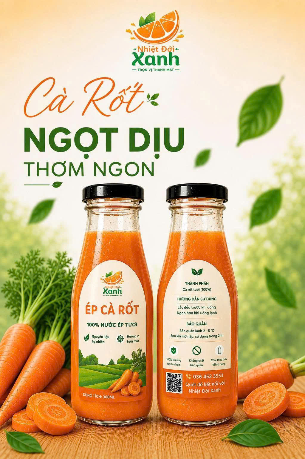 Nước Ép Cà Rốt